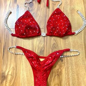 Custom made Angel Bikini competition suit